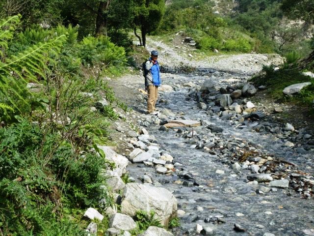 Smooth road stretch, rare perfect road Mustang Nepal ride