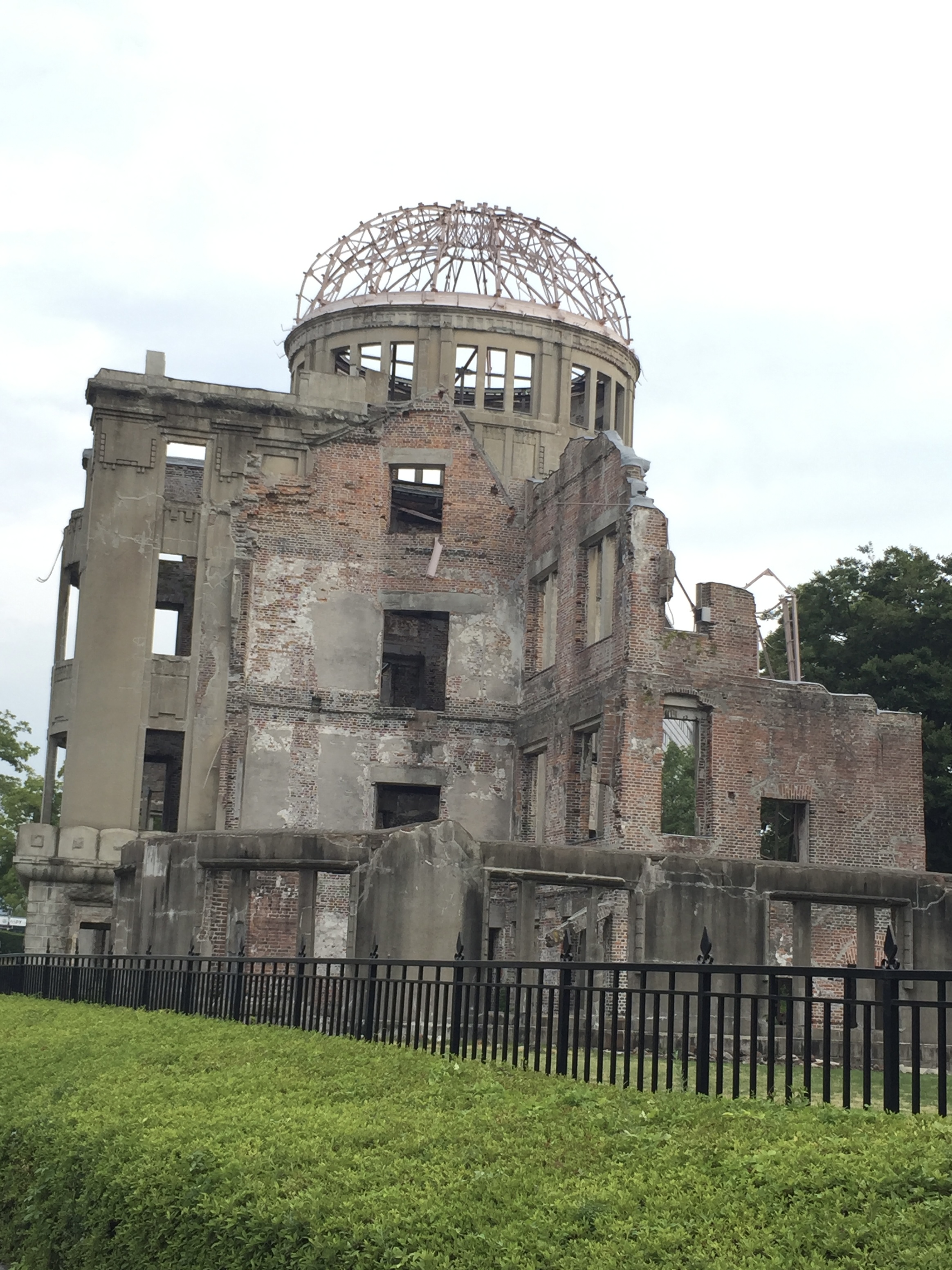 Atomic Bomb Dome in Hiroshima — a silent witness to the devastation and memory of August 1945.
